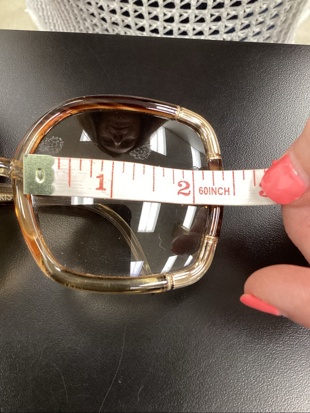 Vintage Ted Lapidus Paris Sunglasses Women’s 1Size Oversized French Luxury Brown - Picture 6 of 8